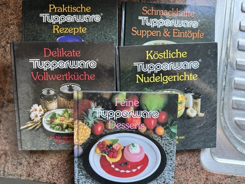 Tupperware rezeptbücher set - rezeptbücher,