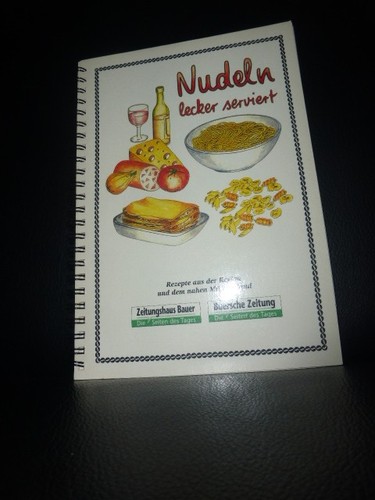 Nudeln lecker serviert