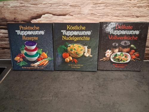 3er set tupperware kochbücher - 3er,