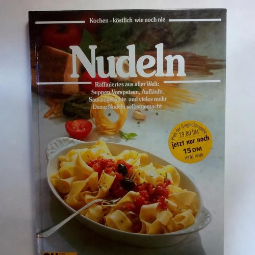 Nudeln kochbuch hardcover - kochbuch,